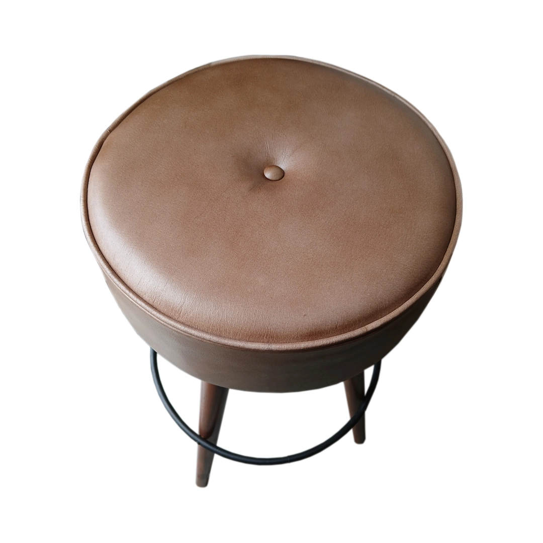Barra Kong de Cuero y Madera Café - Image 3