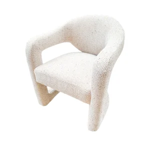 Silla Artic de Bouclé Crudo