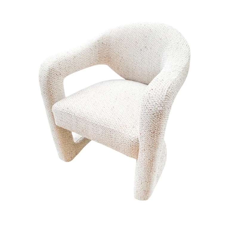 Silla Artic de Bouclé Crudo
