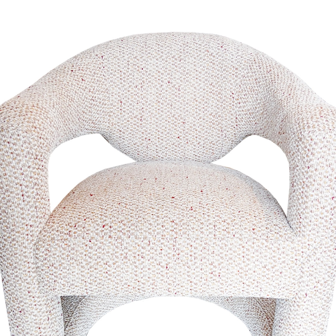 Silla Artic de Bouclé Crudo - Image 3