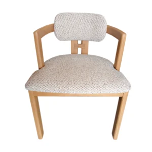 Silla Lois de Bouclé Crudo