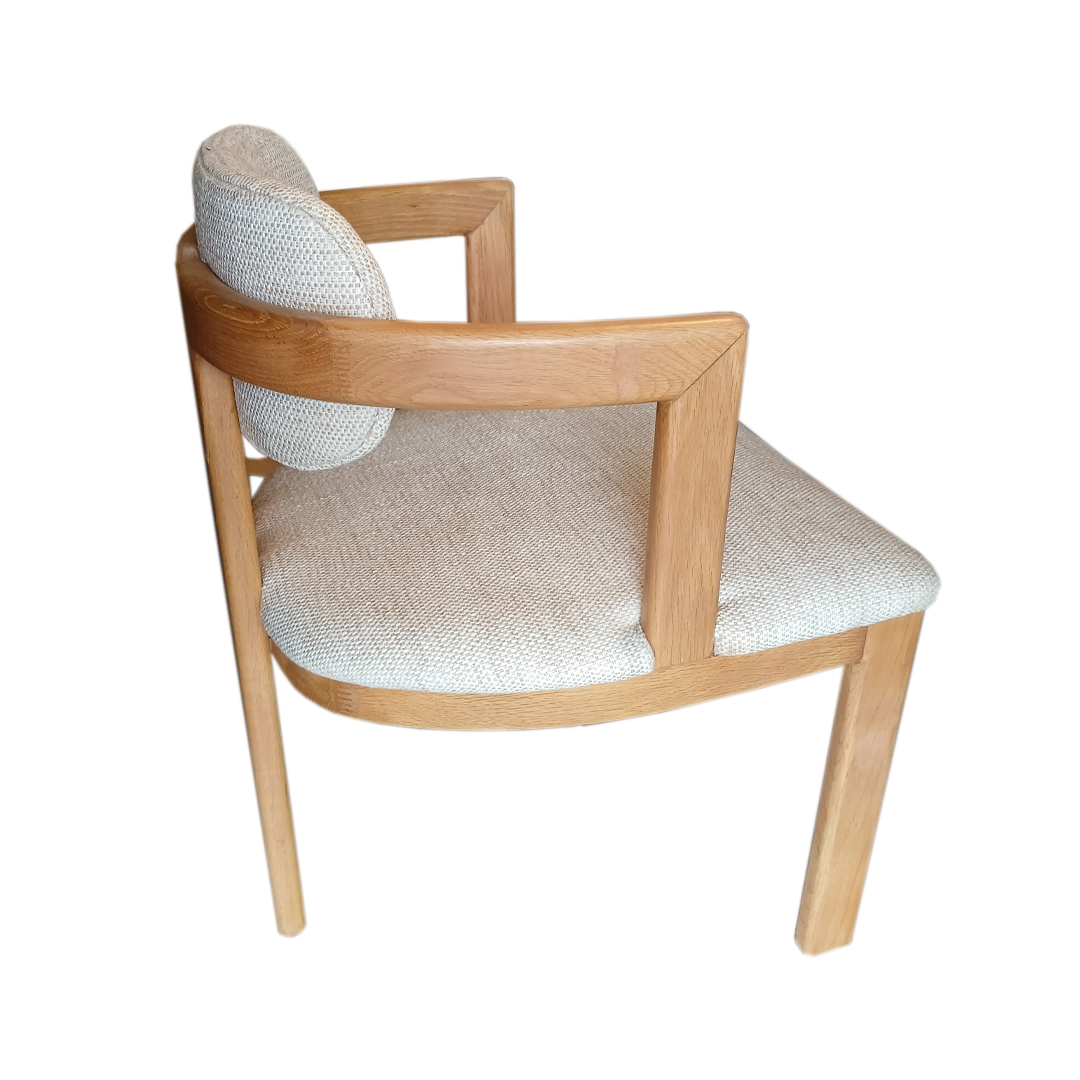Silla Lois de Bouclé Blanco - Image 2